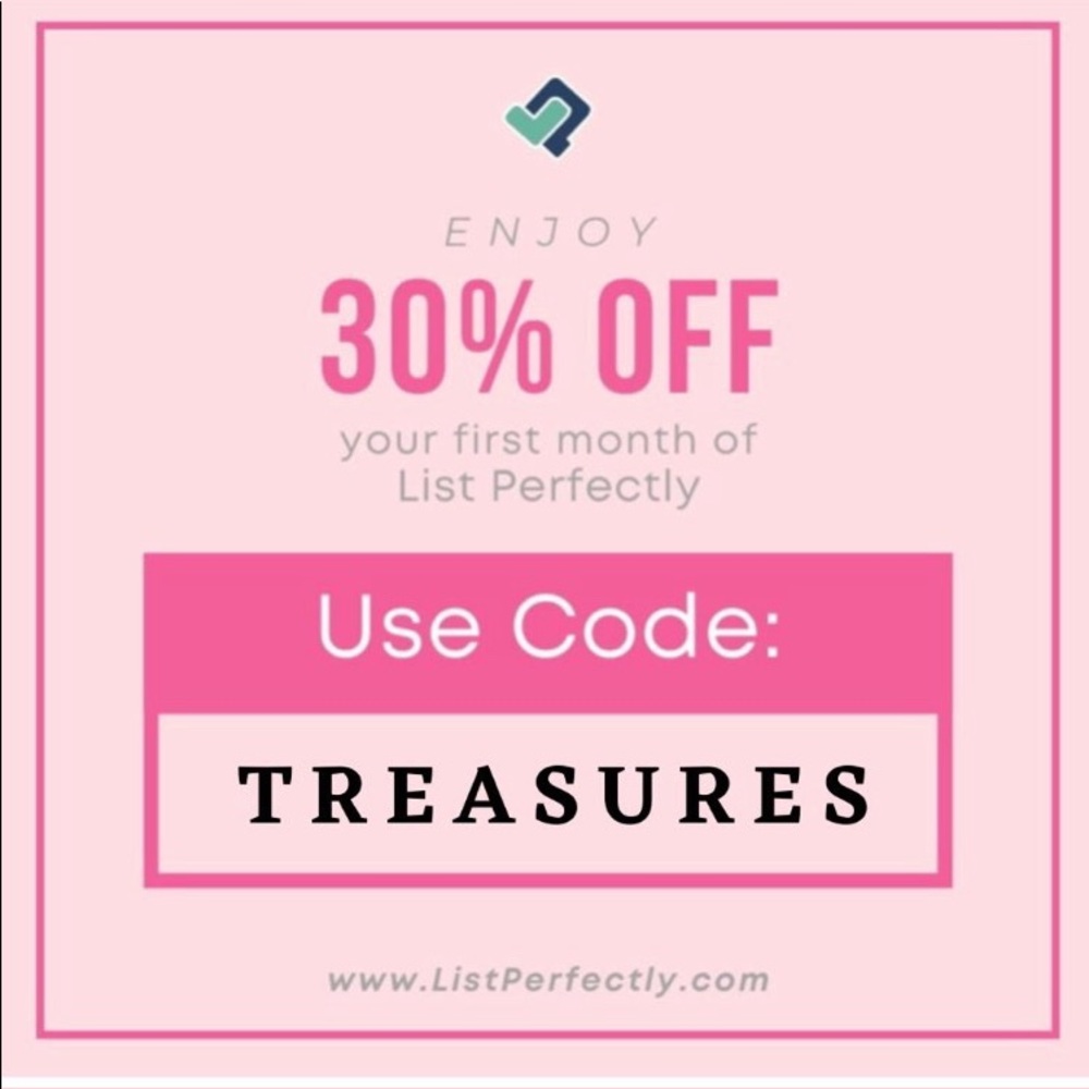 Save 30% with code ‘TREASURES’ at List Perfectly - Picture 1 of 1